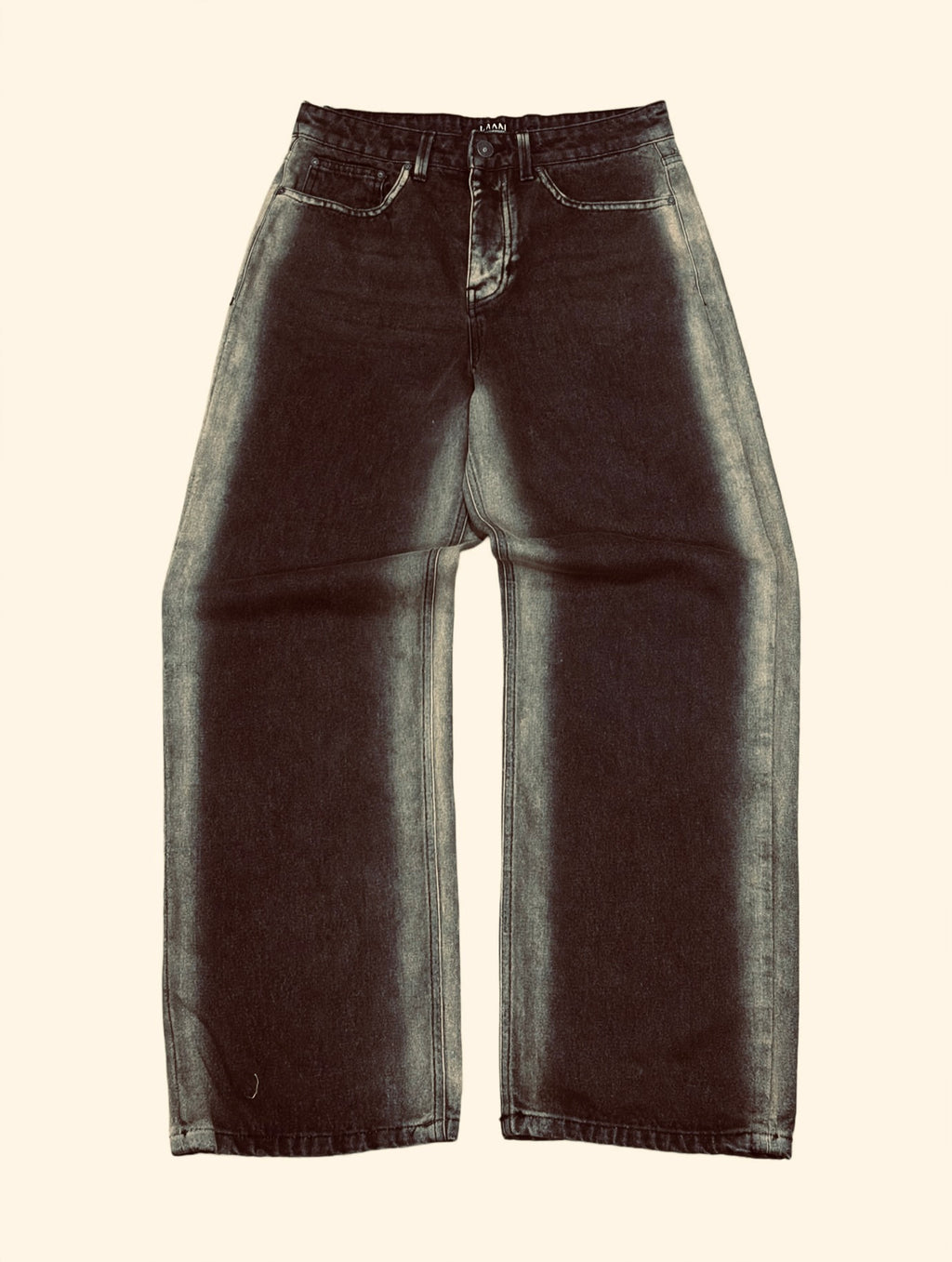 Vintage Wash Baggy Jeans