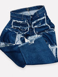 PATCH SIX POCKETS BAGGY JEANS