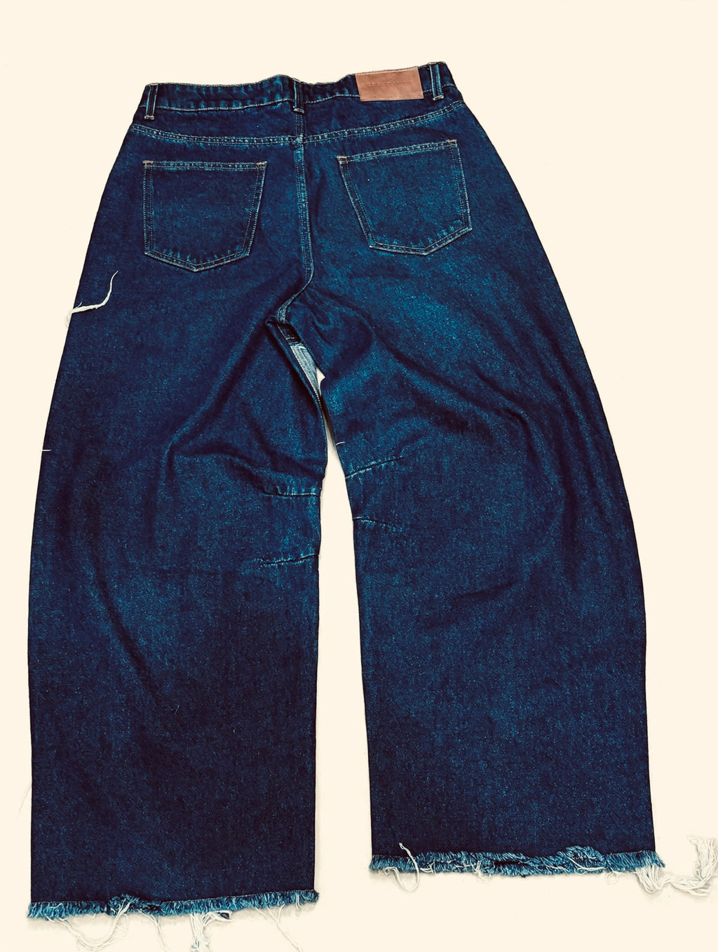 PATCH SIX POCKETS BAGGY JEANS