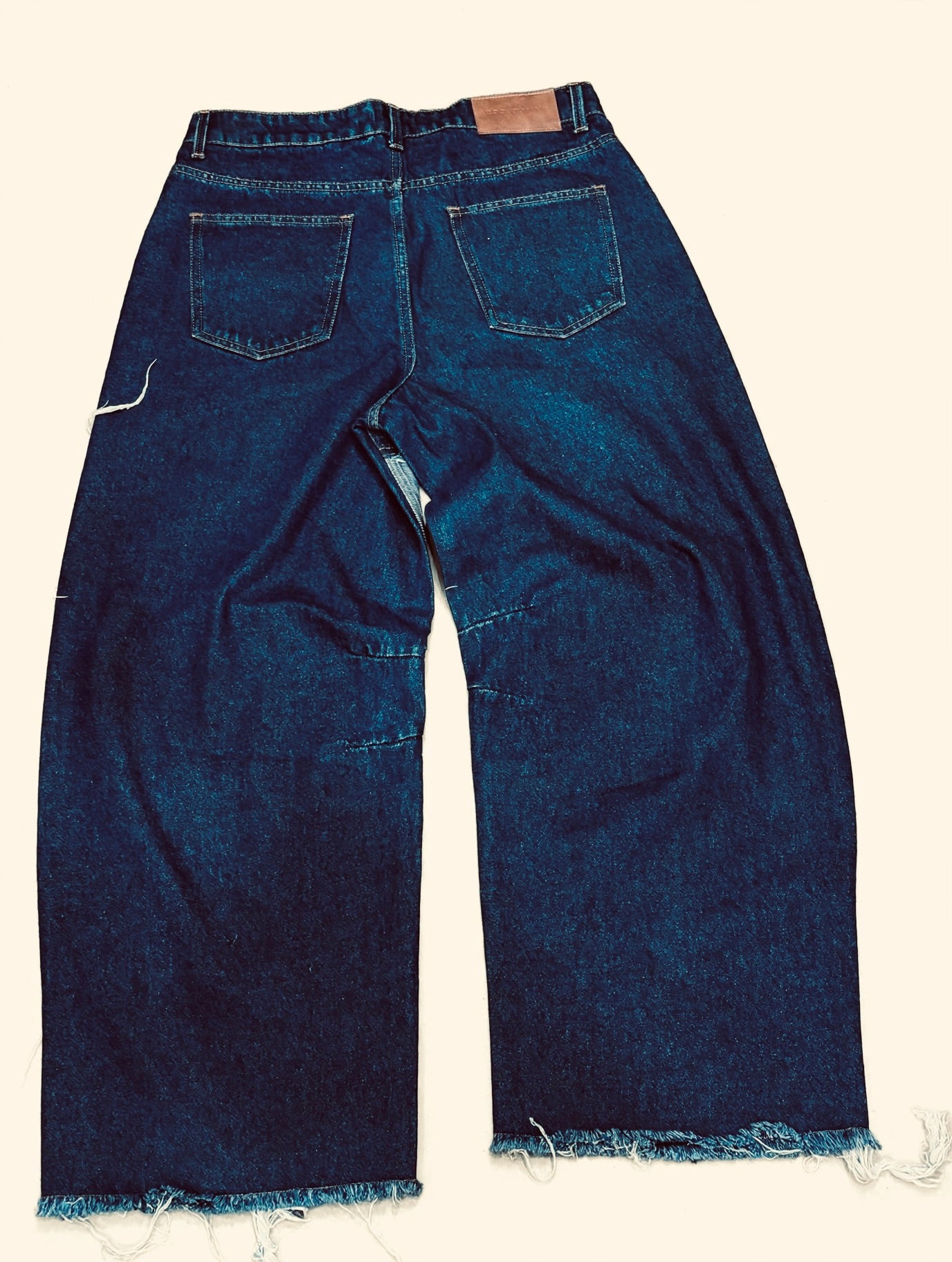 PATCH SIX POCKETS BAGGY JEANS