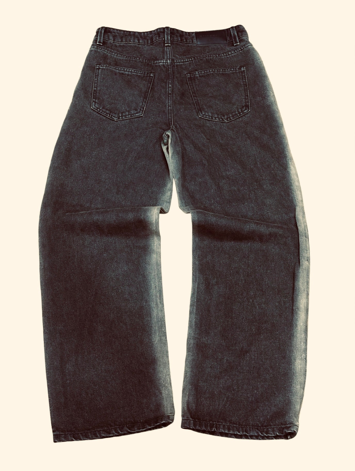 Vintage Wash Baggy Jeans